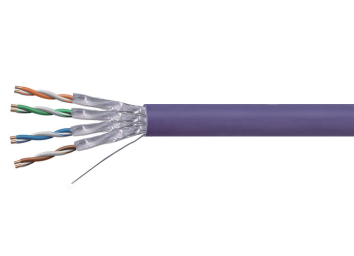 6A类4对屏蔽低烟无卤成束A类阻燃电缆